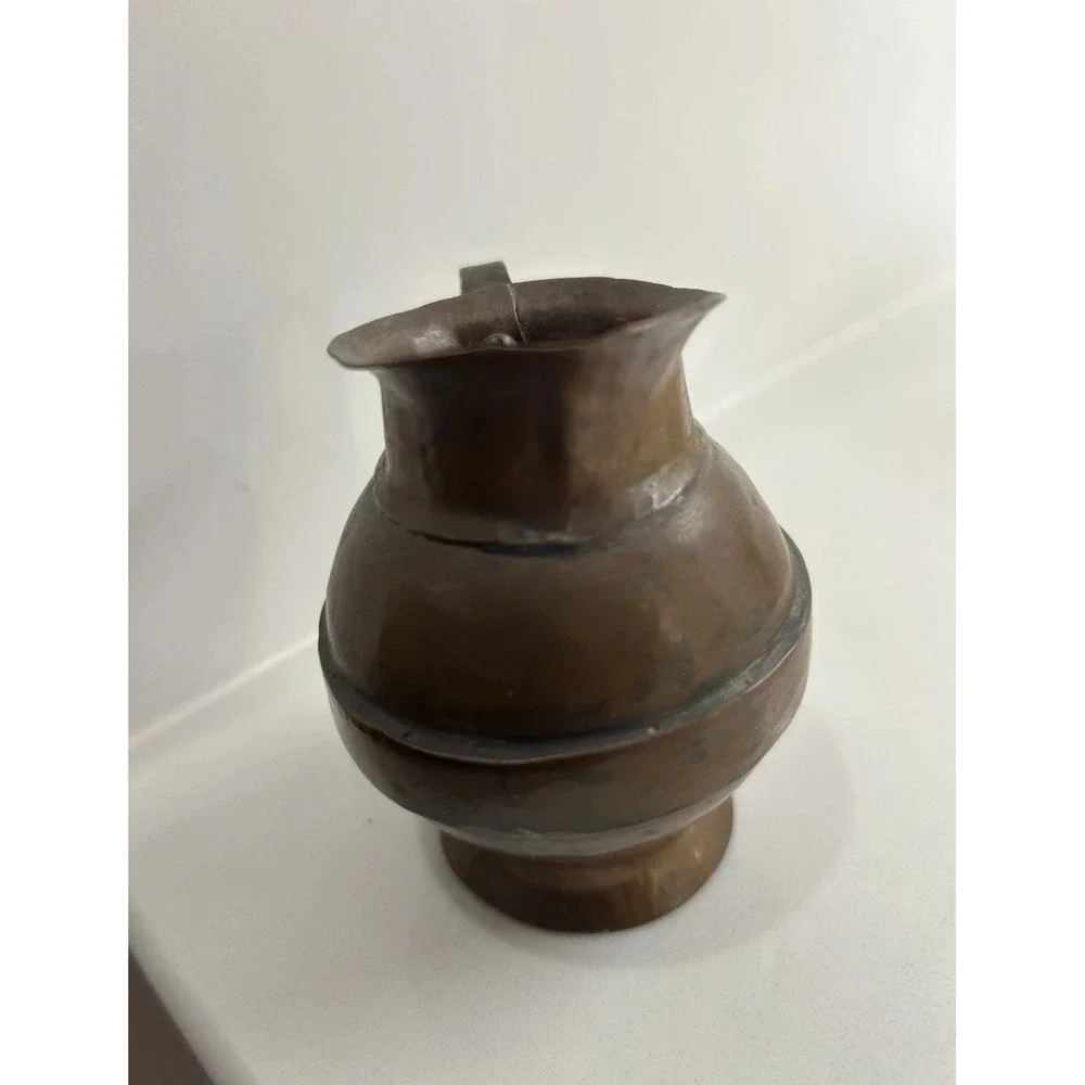 Vintage Small Brass Pitcher